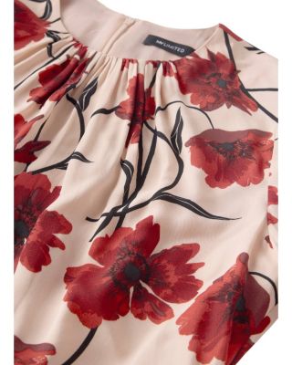 Women's Floral Print Midi Dress