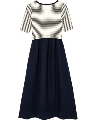 Women's Woven Mix Dress