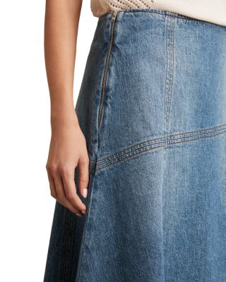 Fee Denim Midi Skirt