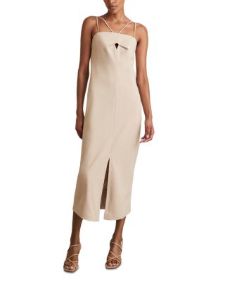 REISS - Juni Fitted Midi Dress