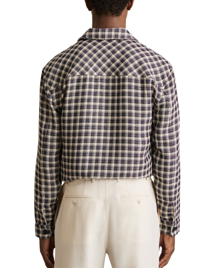 Regular Fit Textured Check Shirt