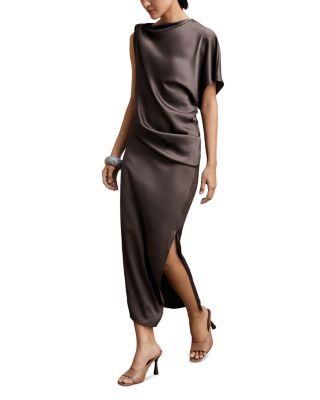 Kenzie Drape Midi Dress