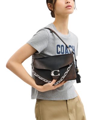 Chain Tabby Shoulder Bag In Loved Leather