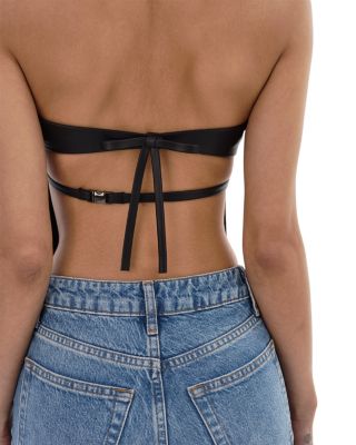 Katya Faux Leather Top