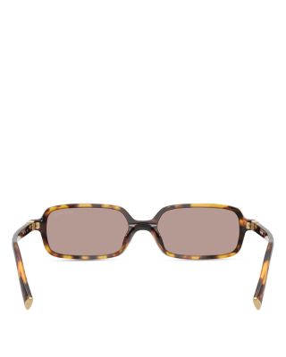 Regard Rectangle Sunglasses, 52mm