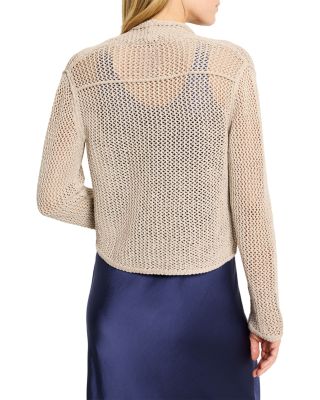 Mesh Cocoon Cardigan