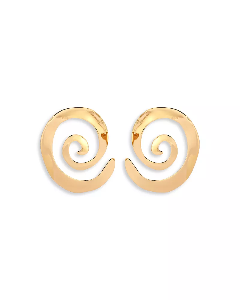 Ettika Aura Swirl Drop Earrings