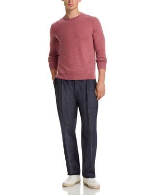 Wild Rose Cashmere Crewneck Sweater - Exclusive