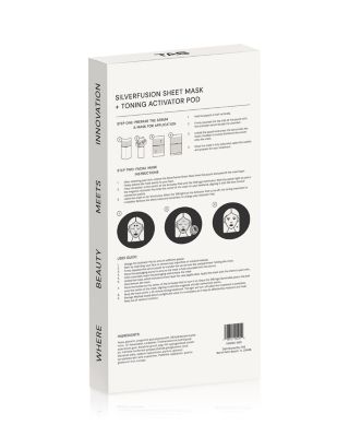 SilverFusion Sheet Mask + Toning Activator Pod
