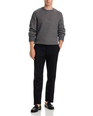 Ribbed Crewneck Wool & Cashmere Sweater - Exclusive