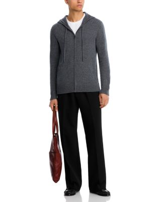 Cashmere Zip Front Hoodie - Exclusive