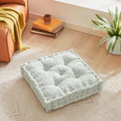 Floral Decorative Floor Cushion