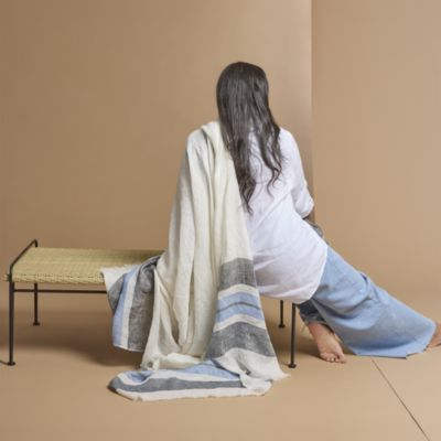 Como 360 Beach Wrap Linen Throw