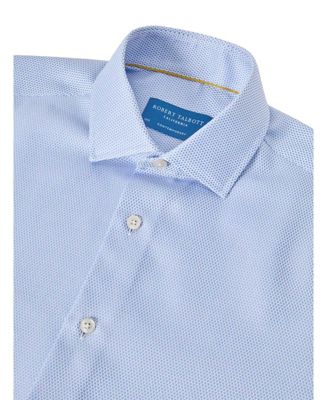  Reynolds Hopsack Shirt in Classic Fit