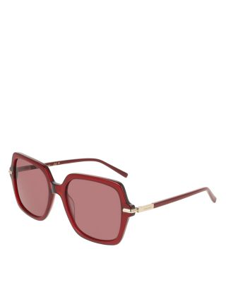 Rectangle Prisma Sunglasses, 57mm