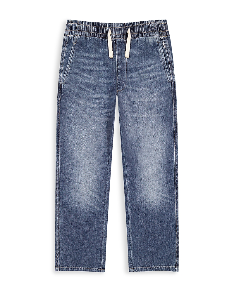 Dl1961 Boys' Quentin Straight Fit Jogger Jeans In Montmartre - Big Kid In Blue