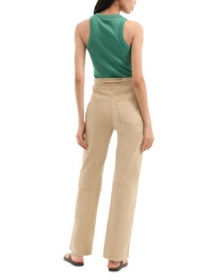 Heather Straight Leg Pants