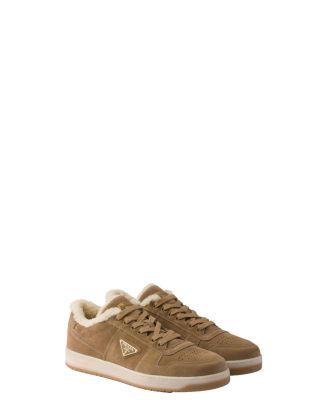 Men's Suede and Re-Nylon Sneakers