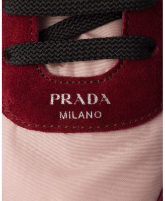  Women's Collapse Re-Nylon and Suede Sneakers