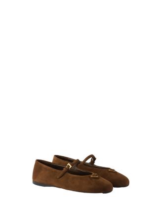  Women's Suede Ballerinas