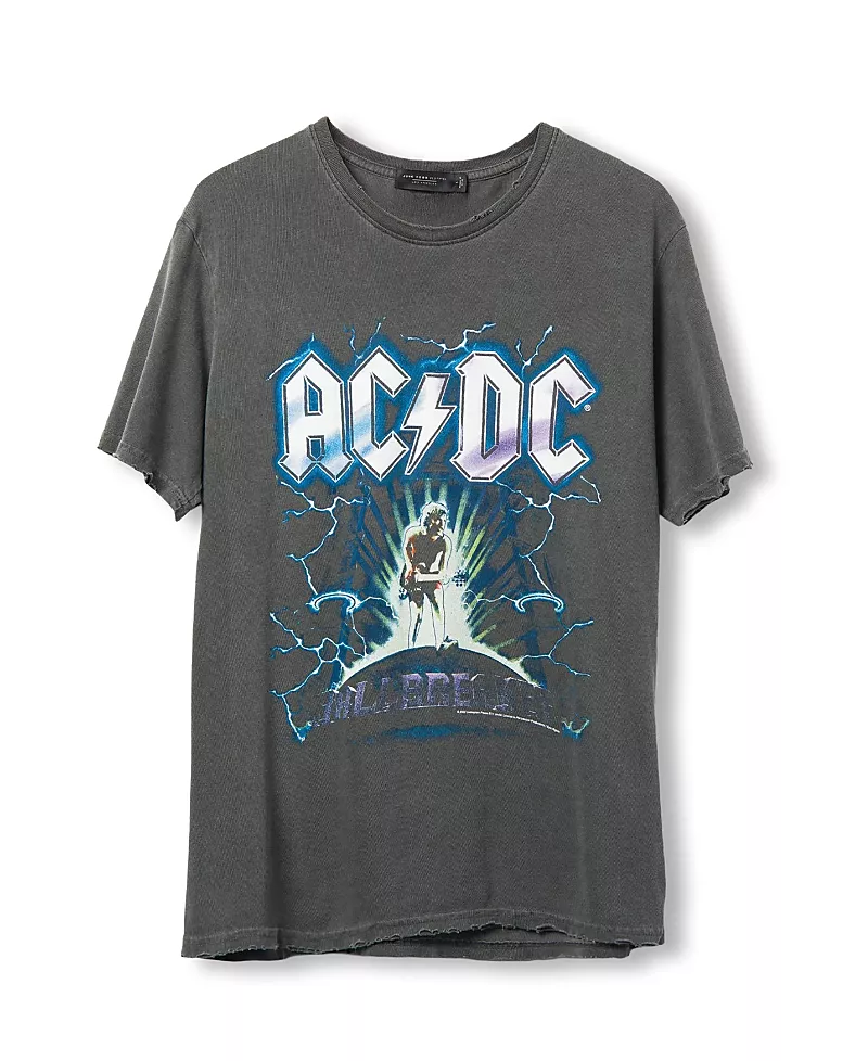 Junk Food Clothing Unisex Ac/Dc Ballbreaker Vintage Tee
