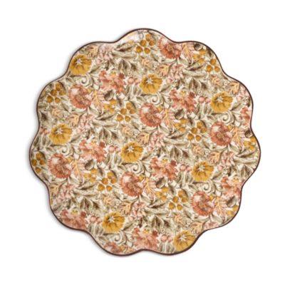 Willa Amber Charger/Platter