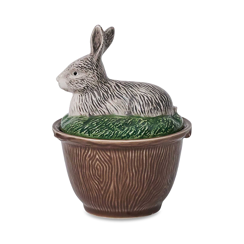 Juliska Forest Walk Rabbit Bowl With Lid In Multi