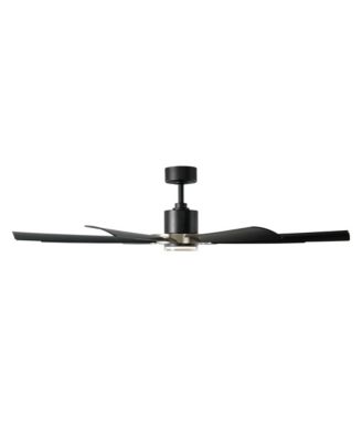 Fans Aura 60in Selectable 2700-3000-4000-5000K LED Indoor or Outdoor Smart Home Ceiling Fan