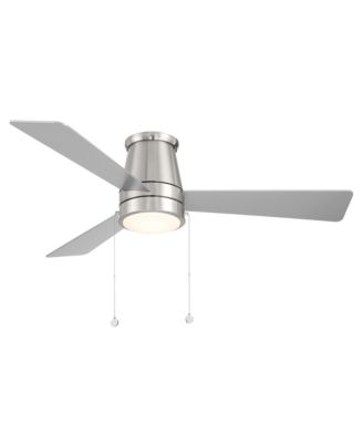 Limited Fans Hug 52in Selectable 2700-3000-4000-5000K LED Indoor or Outdoor Flush Mount Pull Chain Ceiling Fan