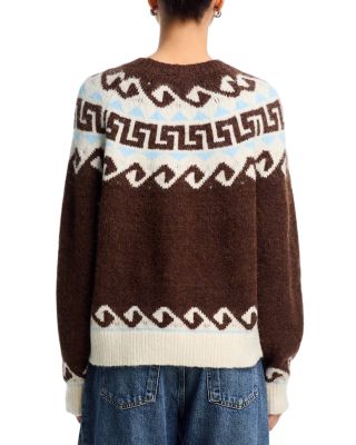 Crewneck Fair Isle Sweater - Exclusive