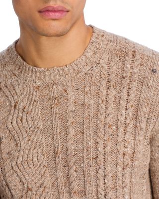 Cable Crewneck Sweater