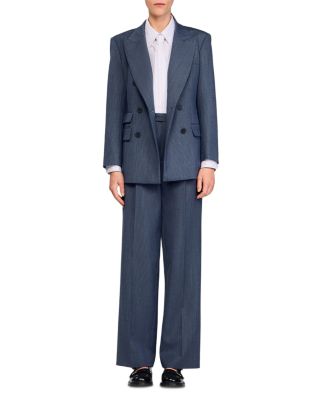 Striped Tailored Jacket