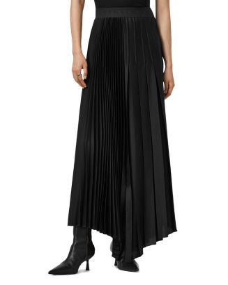 ALLSAINTS Jax Pleated Maxi Skirt | Bloomingdale's