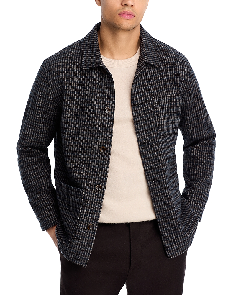 Rails Pascal Plaid Shirt Jacket In Gray