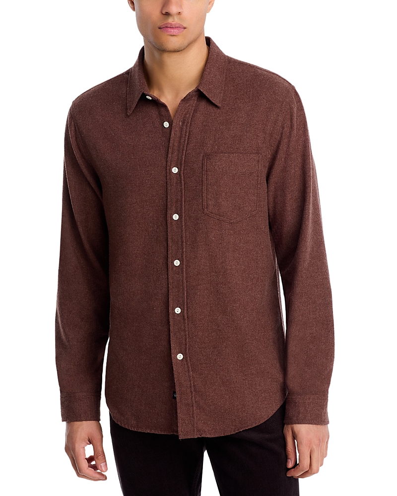 Rails Runson Regular Fit Shirt In Brown