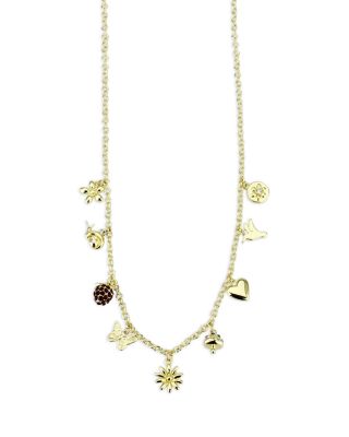 Delicate Charm Necklace, 17"-19" - Exclusive 