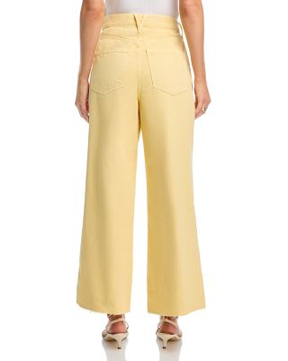 Taylor Cropped High Rise Jeans in Chamomile