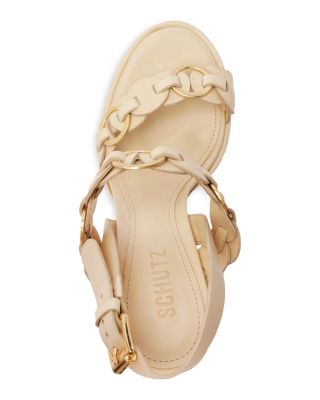 Women's Selina Platform Leather Platform Sandals