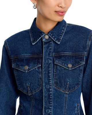 Parc Denim Snap Front Jacket
