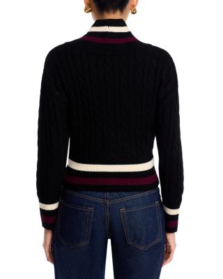 Addison Contrast Stripe Sweater