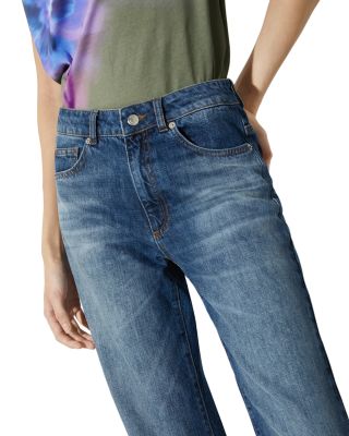 Straight Jeans in Navy