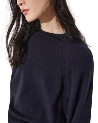 Wool & Cashmere Funnel Neck Sweater