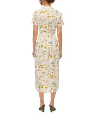 Short Sleeve Midi Shirt Dress