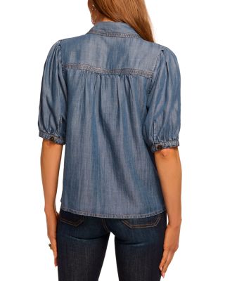 Noah Chambray Top