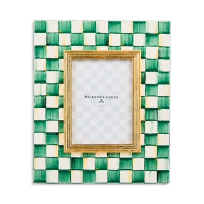 Emerald Check Frame, 5" x 7"