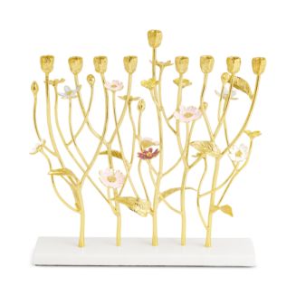 Michael Aram Wildflowers Menorah | Bloomingdale's Michael Aram