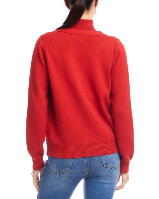 V Neck Cardigan Sweater 