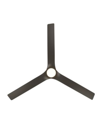 Fans Smooth 52 in Selectable 2700-3000-4000-5000K LED Indoor or Outdoor Smart Home Ceiling Fan