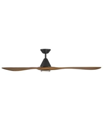 Fans Carve 72 in Selectable 2700-3000-4000-5000K LED Indoor or Outdoor Smart Home Ceiling Fan