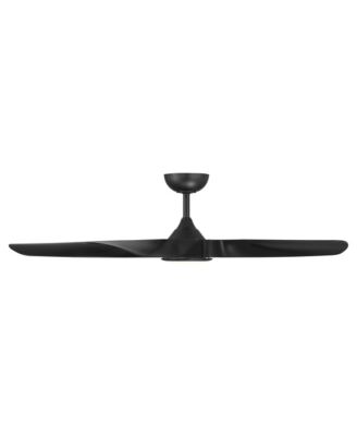 WAC Smart Fans Swirl 5 54in Selectable 2700-3000-4000-5000K LED Indoor or Outdoor Smart Home Ceiling Fan